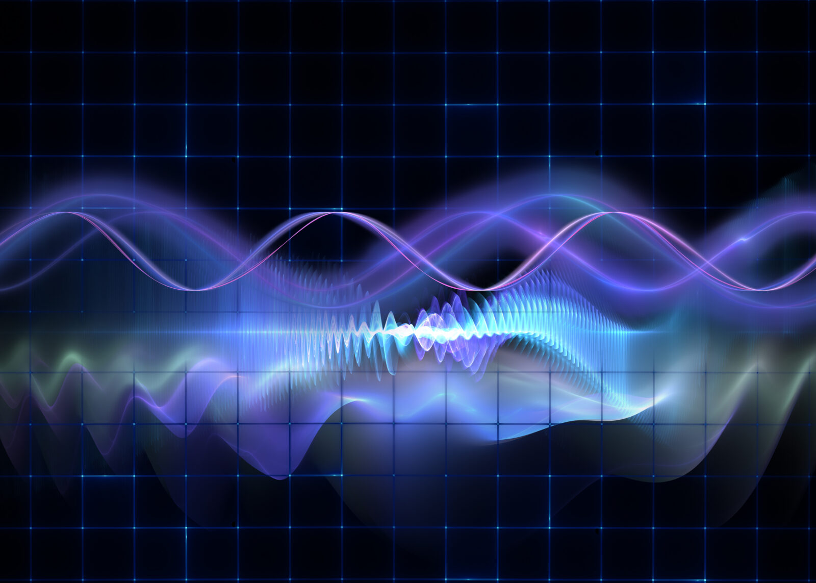 Abstract background of science and technology